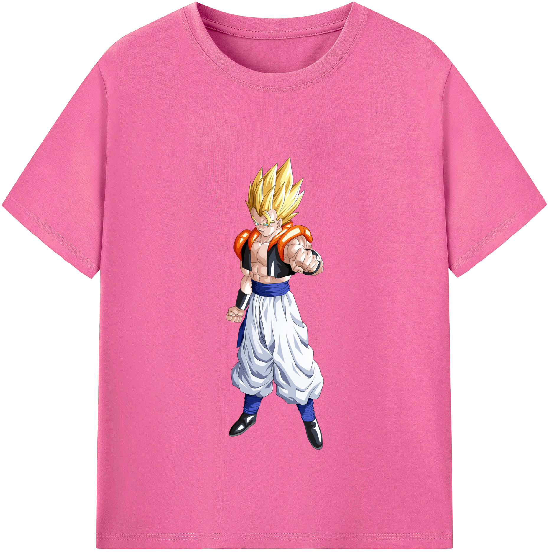 （画像用） ドラゴンボール ベジータ四世（Bejīta Yonsei）DRAGON BALL Vegeta IV レディースカジュアルプリントTシャツ（綿100％）
